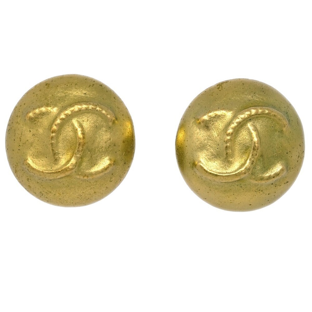 Chanel CC Button Clip-On Metal